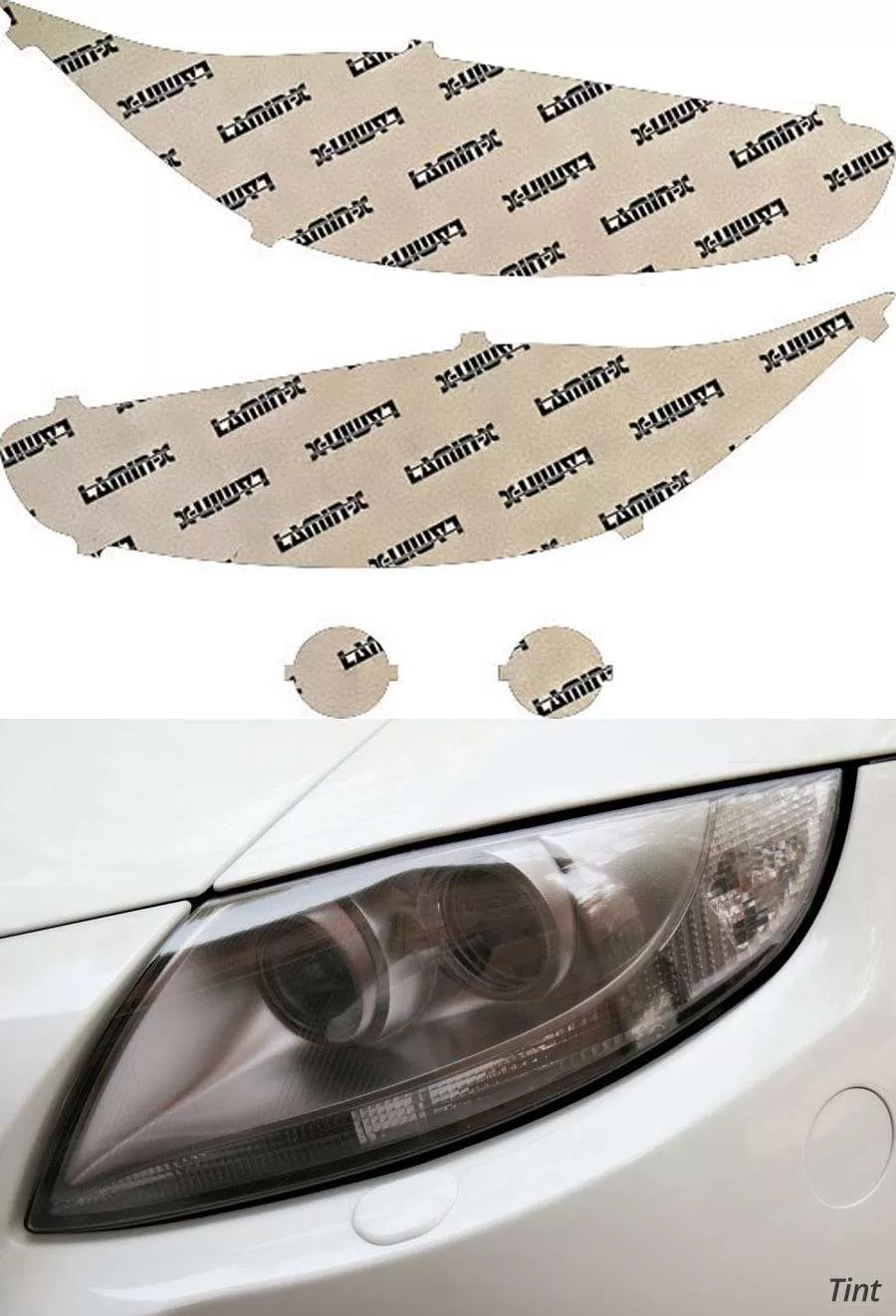  Lamin-x Custom Fit Clear Headlight Covers for Ford