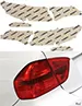 Lamin-X Acura ILX 2016-2018 Red Tail Light Covers - AC248R