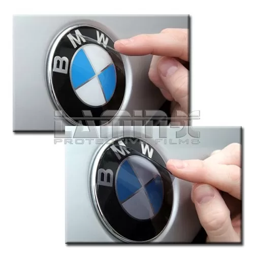 Lamin-X BMW Roundel Emblem Covers pair Sedan|Coupe|Wagon - BMWRDL