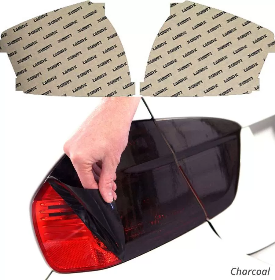 Lamin-X Tail Light Covers Charcoal Audi A4 B6 02-05 CLEARANCE - A201C