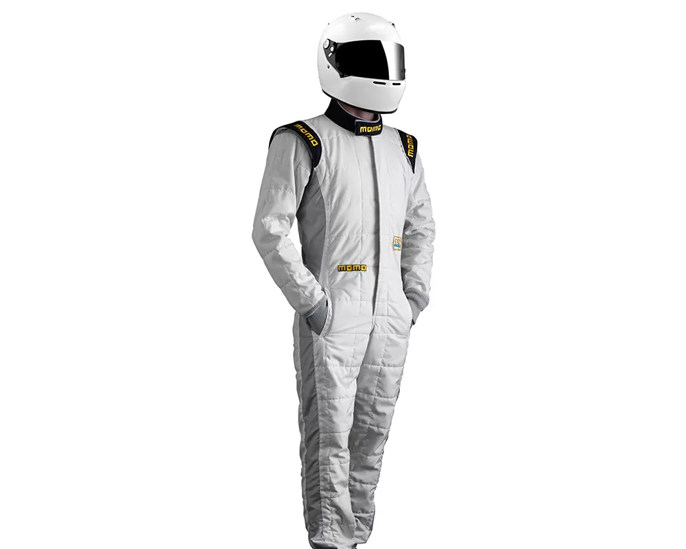 MOMO XL One White Race Suit 58 - R505WG58