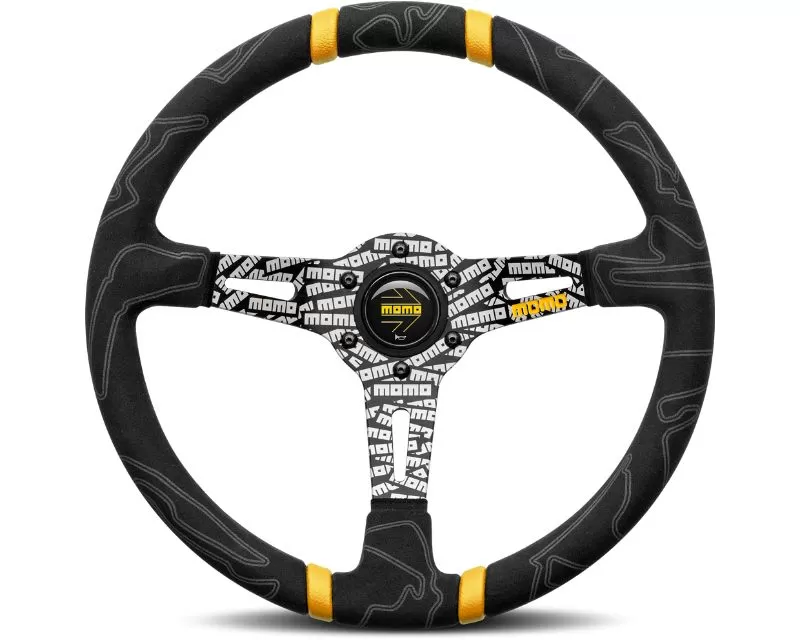 MOMO Ultra Steering Wheel 350mm Black - ULT35BK0BK