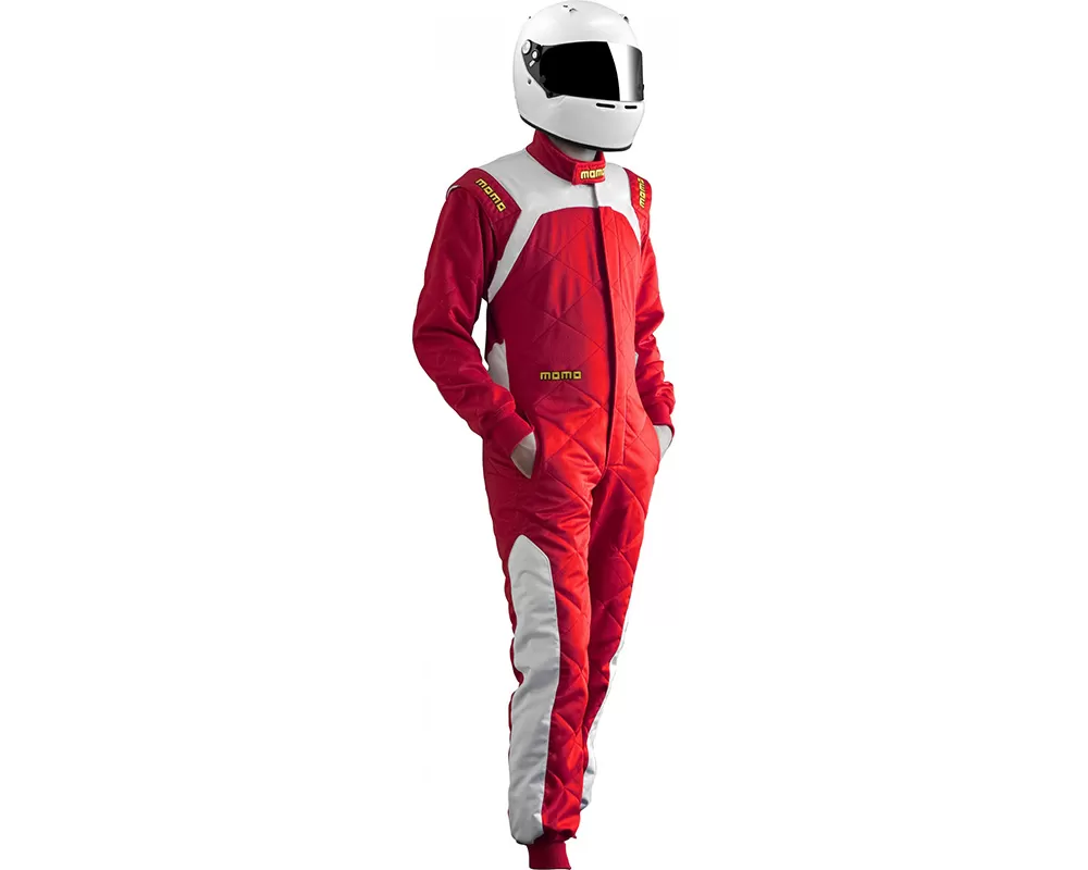 MOMO Top Light Evo Red Race Suit 60 - R504 RW60