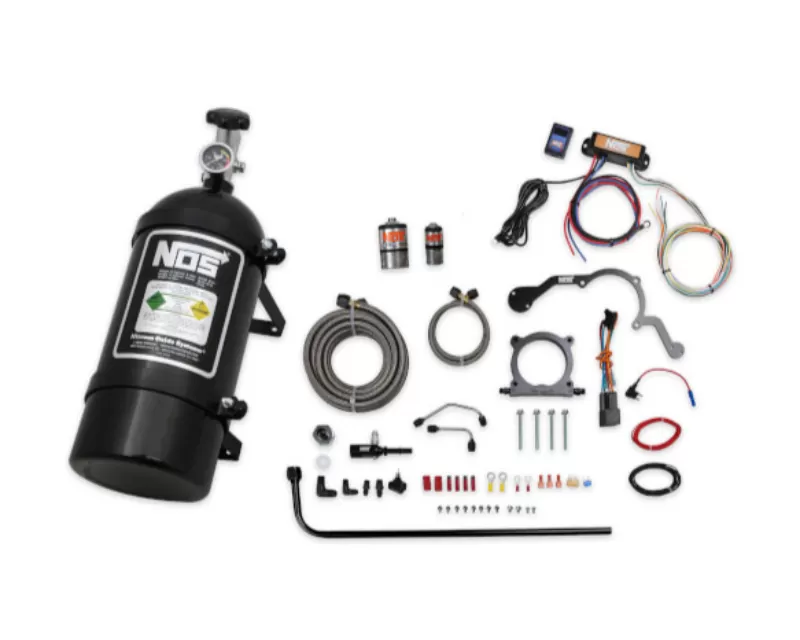 NOS/Nitrous Oxide System - Full Kit (Black) Ford Mustang GT 5.0L V8 2018-2022 - 02127BNOS