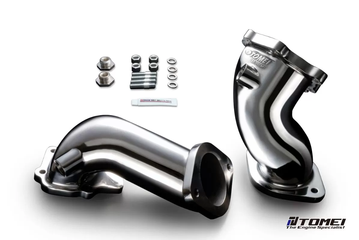 Tomei Stainless Turbo Turbine Elbow Outlet Pipes Nissan Skyline R34 RB26DETT 99-02 - TB6020-NS05A