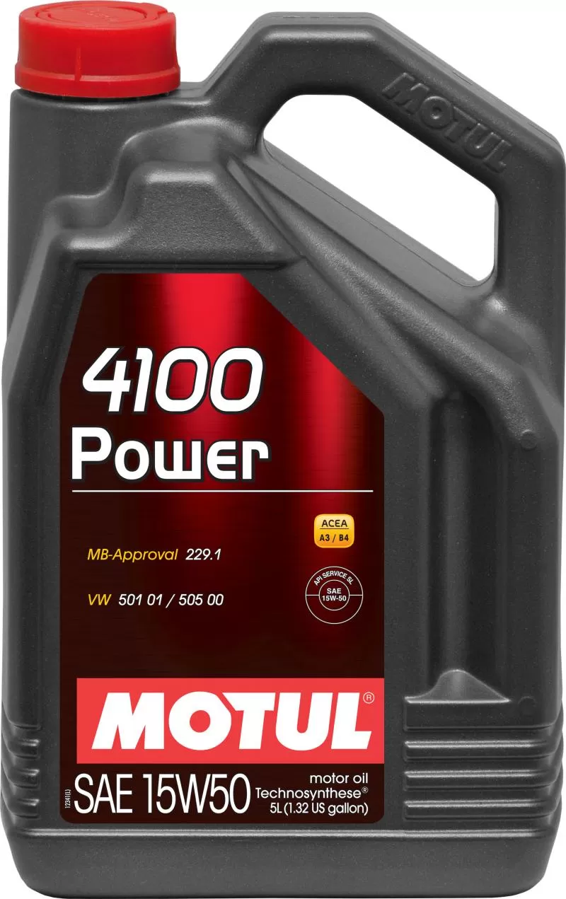 Motul 4100 POWER 15W50 - 5L - Technosynthese Oil - 100273