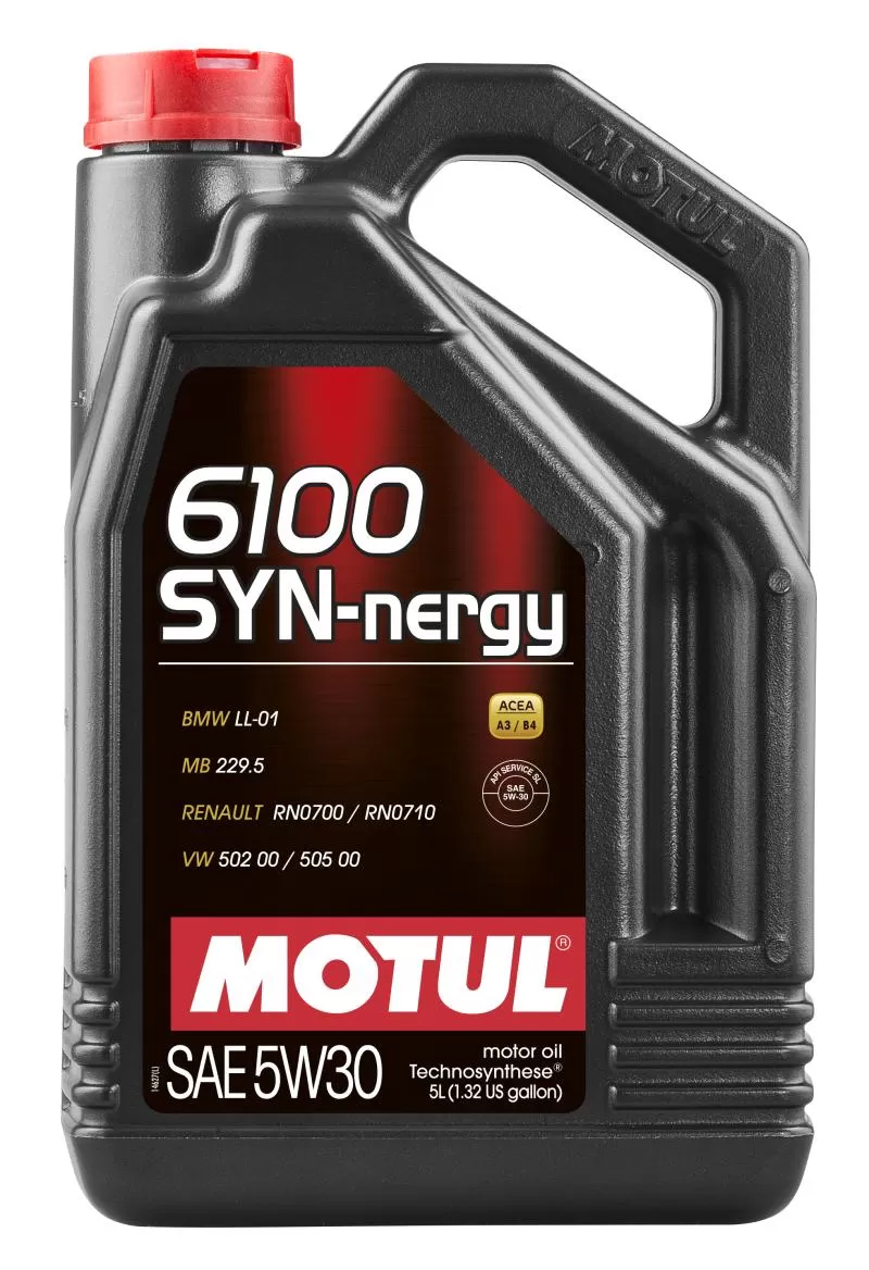 Motul 6100 SYN-NERGY 5W30 - 5L - Technosynthese Oil - 107972