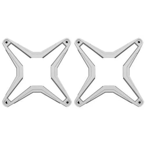 SSV Works Chroma Speaker Star Grille for WP-A6  Pair White - WP-CGS-W