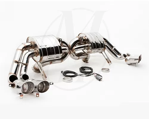 Meisterschaft Stainless GTC Exhaust Audi R8 Coupe 4.2L V8 06-09 - AU0411604