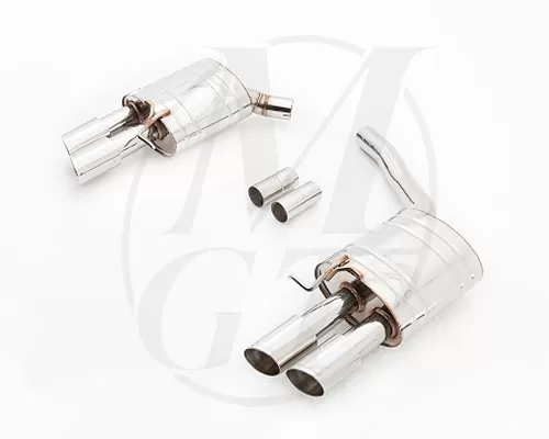 Meisterschaft Stainless HP Touring Exhaust 4x83mm Tips Audi A5 Coupe 3.2L 08-16 - AU0821104