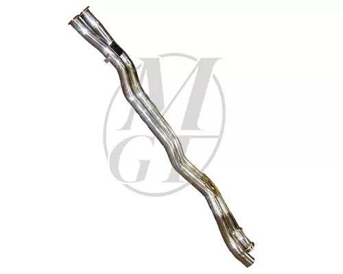 Meisterschaft Stainless Steel Section 2 Piping Resonator Delete Pipes BMW M3 E46 01-06 - BM0203003