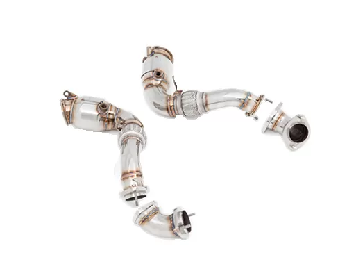 Meisterschaft Stainless Race Downpipe BMW X5M S63 E70 2010-2013 RACE USE ONLY - BM2303001