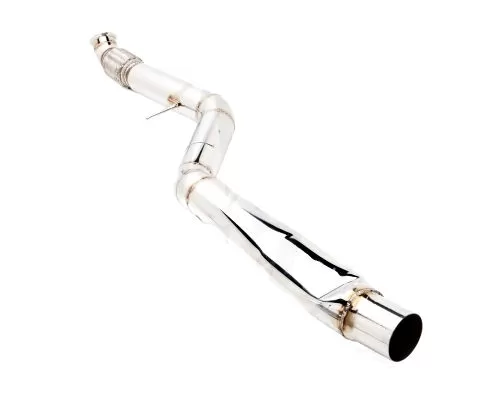 Meisterschaft Stainless Steel Front AR Pipe 90mm Piping BMW 435i | xi F32 4 Series 14-15 - BM3313002