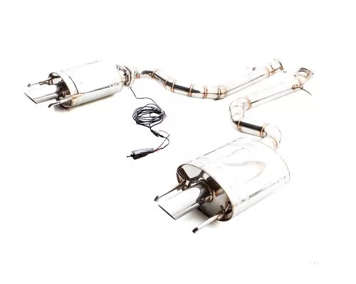 Meisterschaft Stainless Steel Catback LSR Pipe Front and Mid Section Lexus GS350 12-15 - LE0313001