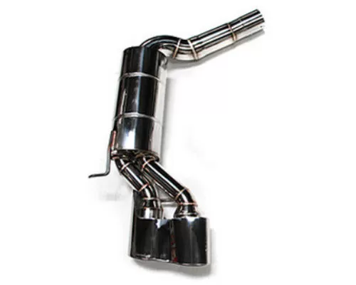 Meisterschaft Stainless Steel HP Touring Exhaust System with 2x120x80mm Oval Split Tips Mercedes Benz C240 | C280 | C320 | C352W203 Sedan 01-07 - ME0131131
