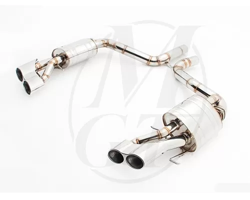 Meisterschaft Stainless GTS Ultimate Exhaust Utilizing OE Tips Mercedes-Benz E63 AMG V8 14-16 - ME0641500