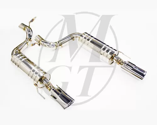 Meisterschaft Stainless HP Touring Exhaust 2x120x80mm Tips Mercedes-Benz S55 | S65 AMG 03-06 - ME0721131
