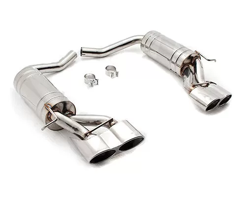 Meisterschaft Stainless Steel HP Touring Exhaust System with 4x120x80mm Connected Oval 65 AMG Style Tips Mercedes Benz CLS63 W219 AMG V8 07-10 - ME1131117