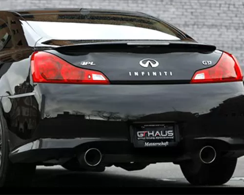 Meisterschaft Stainless GTS Ultimate Exhaust 2x130mm Round Tips Infiniti G37 IPL Coupe 11-13 - NI0421524