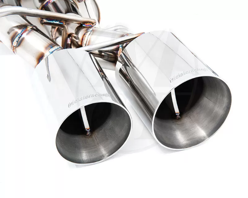 Meisterschaft 2x120m80mm Stainless Steel Connected Oval Split Tips - TIP10107