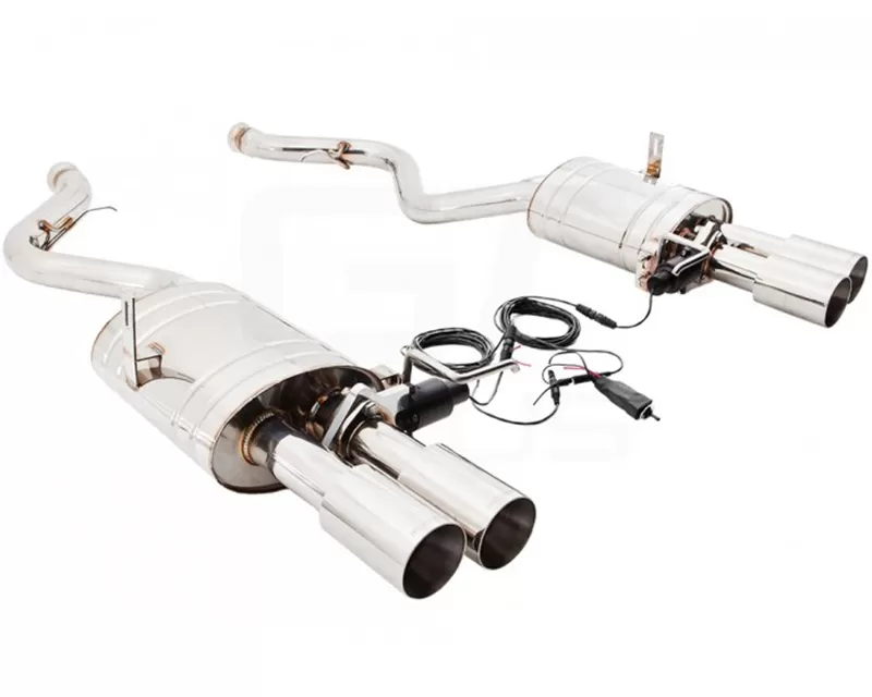 Meisterschaft Stainless Steel GTC EV Control Exhaust with 4x83mm Tips BMW M3 E90 08-11 - BM0521604
