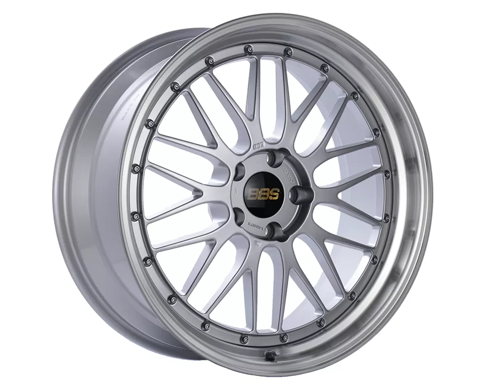 BBS LM Wheel 18x8.5 5x114.3 38mm Diamond Silver | Diamond Cut Rim - LM114HDSPK