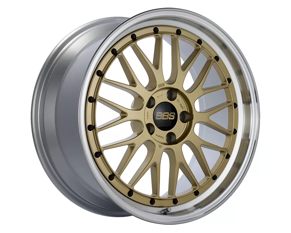 BBS LM Wheel 18x8.5 5x130 56mm Gold | Diamond Cut Rim - LM265GPK