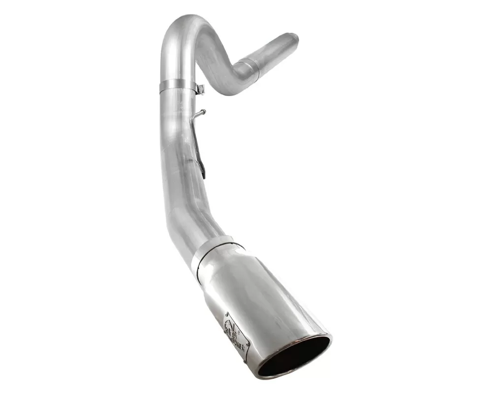 aFe POWER ATLAS 5 Inch Aluminized Steel Exhaust System Polished Tip Ford F-250/F-350/F-450 08-10 - 49-03054-P