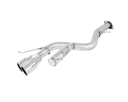 aFe POWER MachForce XP Stainless Steel Catback Exhaust System Pol Tip BMW 135i (E82/88) 3.0L 08-13 - 49-36302-P