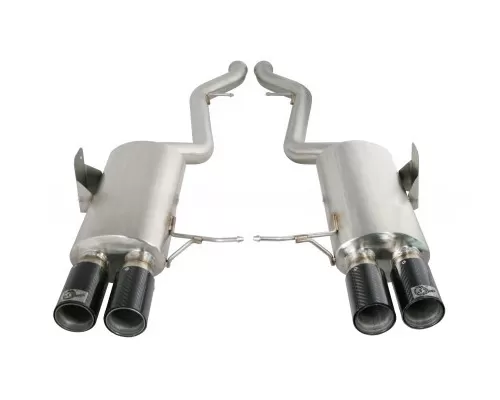 aFe POWER MachForce XP Stainless Steel Carbon Tip Catback Exhaust System BMW M3 (E92/93) V8-4.0L 07-13 - 49-36312-C