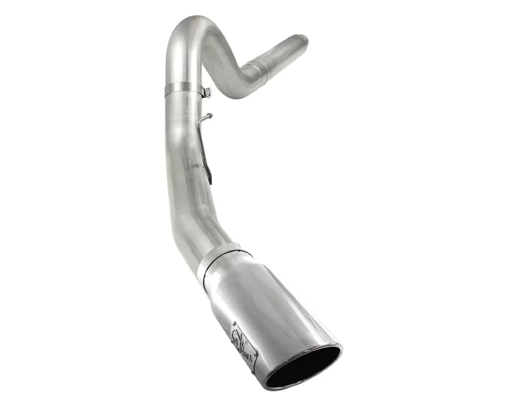 aFe POWER Mach Force XP 5 Inch Stainless Steel Exhaust System Polished Tip Ford F-250/F-350/F-450 08-10 - 49-43054-P