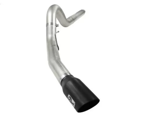 aFe POWER Mach Force XP 5 Inch Stainless Steel Exhaust System Black Tip Ford F-250/F-350/F-450 11-13 - 49-43055-B