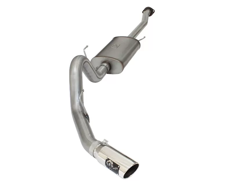 aFe POWER Stainless Steel MACH Force XP Catback Exhaust System with Polished Tip Ford F-150 Ecoboost 2.7L | 3.5L 2015-2022 - 49-43068-P