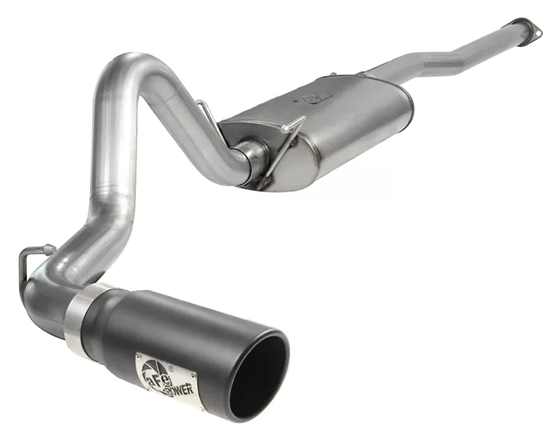 aFe POWER Mach Force XP Catback Exhaust System W/ Black Tip Toyota Tacoma V6-4.0L 05-13 - 49-46001-1B