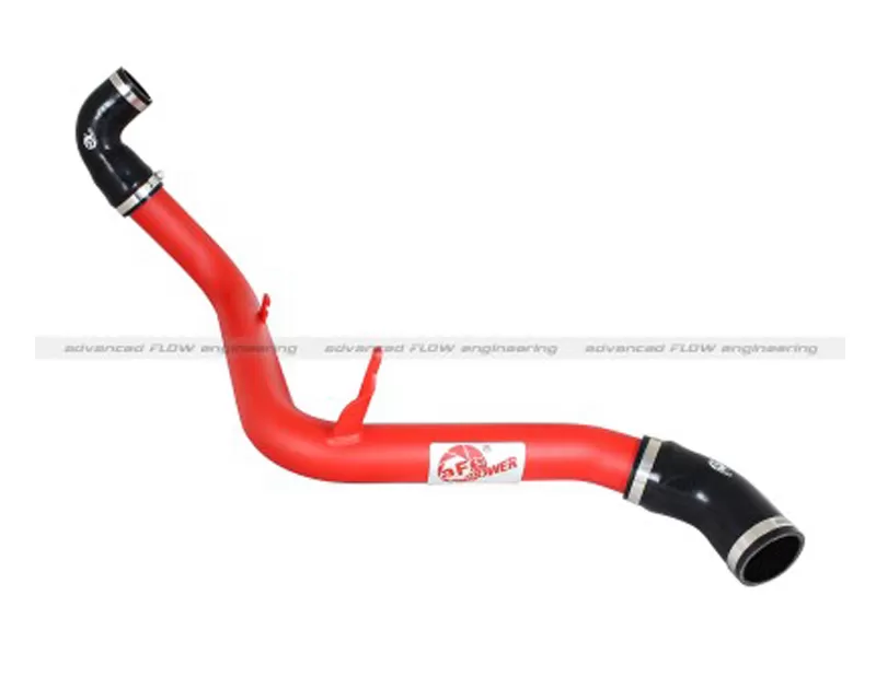 aFe POWER Bladerunner 2.5 inch Red Intercooler Tube Hot Side with Couplings and Clamps Ford Focus ST 13-15 - 46-20188-R
