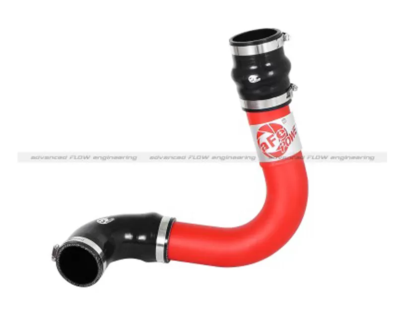 aFe POWER Bladerunner 2.5 inch Red Intercooler Tube Cold Side with Couplings and Clamps Ford Focus ST 13-15 - 46-20189-R