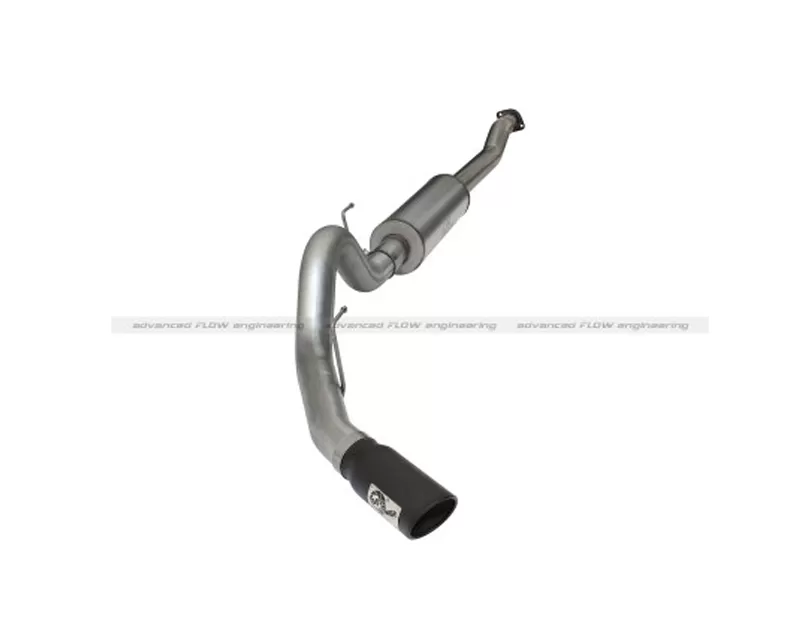 aFe POWER Mach Force-Xp 4 inch Catback Stainless Steel Exhaust System with Black Tip Ford F-150 2015-2022 - 49-43069-B