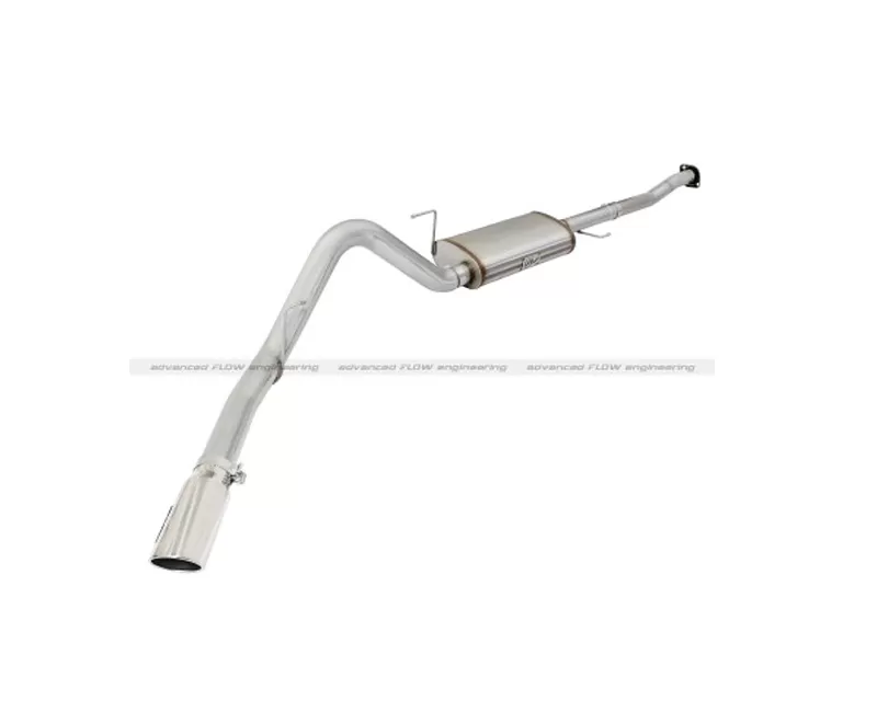 aFe POWER Mach Force-Xp 3 inch to 3.5 inch Catback Stainless Steel Exhaust System with Polished Tip Ford F-150 2015-2022 - 49-43073-P