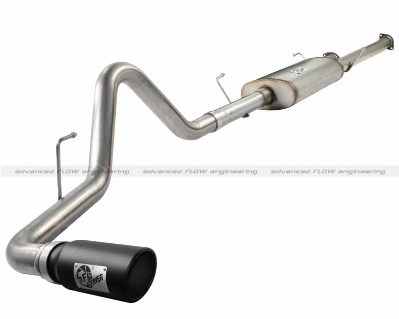 aFe POWER MACH Force XP 3in Catback SS-409 Exhaust System with Black Tip Toyota Tundra V8 5.7L 10-18 - 49-46008-B