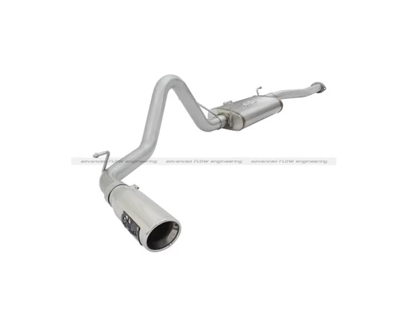 aFe POWER Mach Force-Xp 2.5 inch Catback Stainless Steel Exhaust System with Polished Tip Toyota Tacoma 13-15 - 49-46024-P