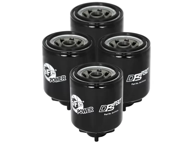 aFe POWER Pro GUARD D2 Fuel Filter for DFS780 Fuel Systems (4 Pack) - 44-FF019-MB