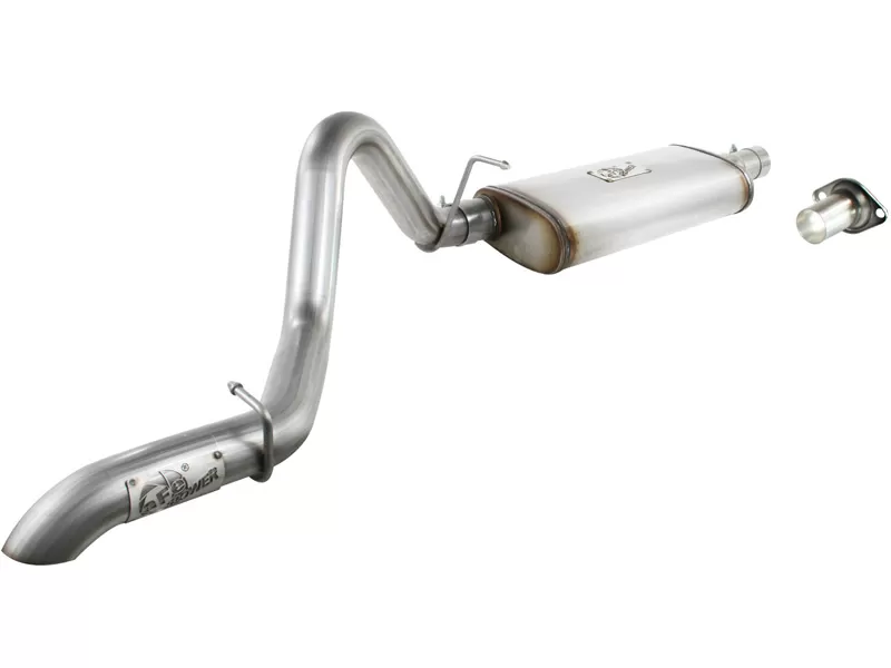 aFe POWER MACH Force-Xp 2-1/2" 409 Stainless Steel Catback Exhaust System Jeep Wrangler (TJ) 97-06 I6-4.0L - 49-46223