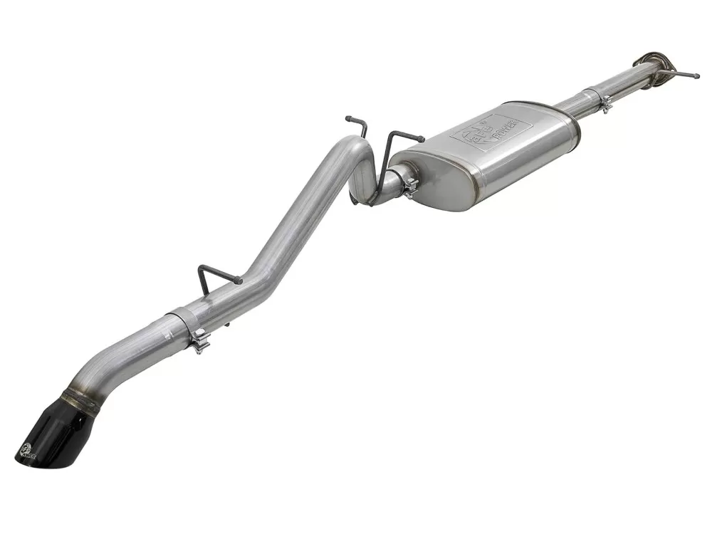 aFe POWER Mach Force-Xp 3" Stainless Catback Hi-Tuck Exhaust System w/ Black Tip GM Colorado/Canyon 15-19 L4-2.5L/V6-3.6L - 49-44099-B
