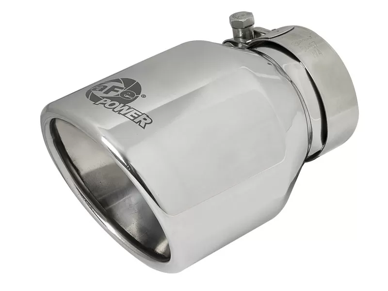 aFe POWER MACH Force-Xp 2-1/2" 304 Stainless Steel Exhaust Tip - 49T25404-P06