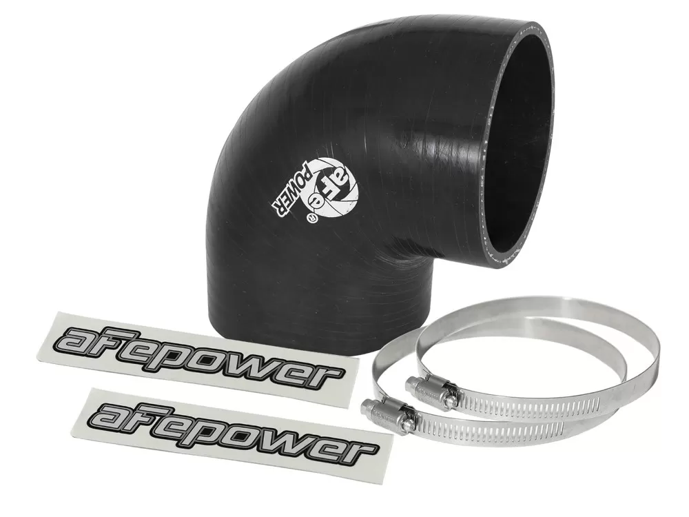 aFe POWER Magnum FORCE Cold Air Intake System (3-7/8 IN ID x 2-1/2 IN L) Straight Bellow-Coupler - Black - 59-00070