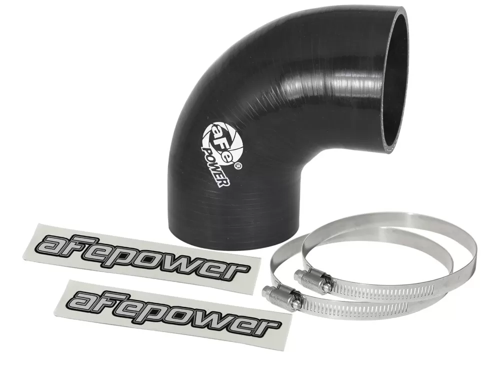 aFe POWER Magnum FORCE Cold Air Intake System (2-3/4 IN ID x 5 IN L x 90 Deg.) Elbow Coupler - Black - 59-00076