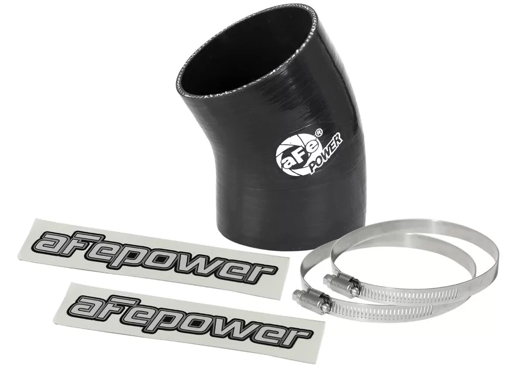 aFe POWER Magnum FORCE Cold Air Intake System (3 IN ID x 30 Deg.) Elbow Coupler - Black - 59-00096