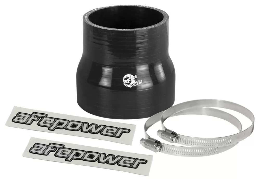 aFe POWER Magnum FORCE Cold Air Intake System (2-7/8 IN ID to 2-3/8 IN ID x 2-3/8 IN L) Straight Reducing Coupler - Black - 59-00101