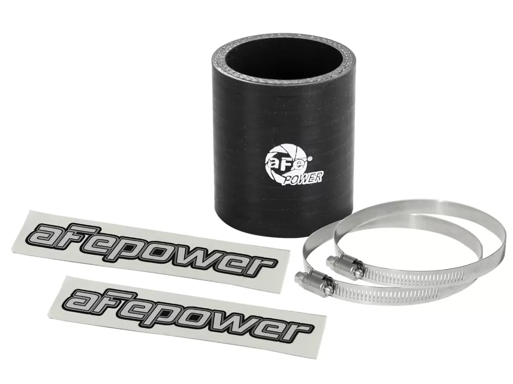 aFe POWER Magnum FORCE Cold Air Intake System (1-1/2 IN ID x 2 IN L) Straight Coupler - Black - 59-00103