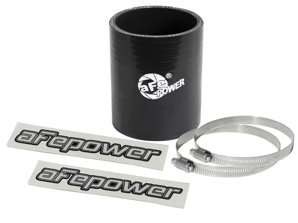 aFe POWER Magnum FORCE Cold Air Intake System (2-1/4 IN ID x 3 IN L) Straight Coupler - Black - 59-00104